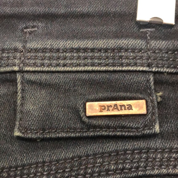 Prana Organic cotton skinny jeans Women's 4 / 27 dark blue denim jean like new - Picture 9 of 11